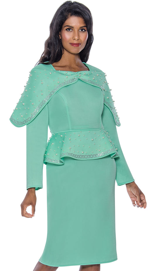 Stellar Looks SL1701-MNT-IH Unisex Church Suit