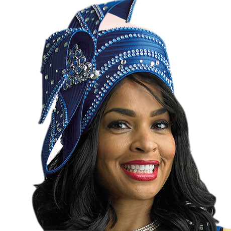 Lily And Taylor H446-RYL Church Hat