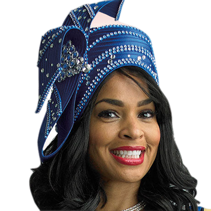 Lily And Taylor H446-RYL Church Hat