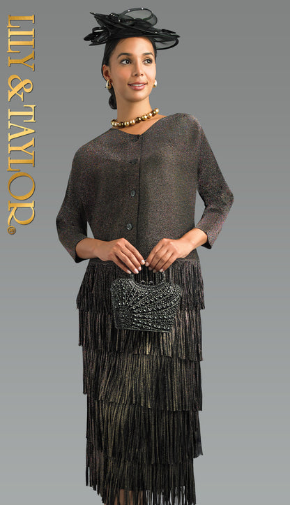 Lily and Taylor H121-BLK-HAT Womens Hat
