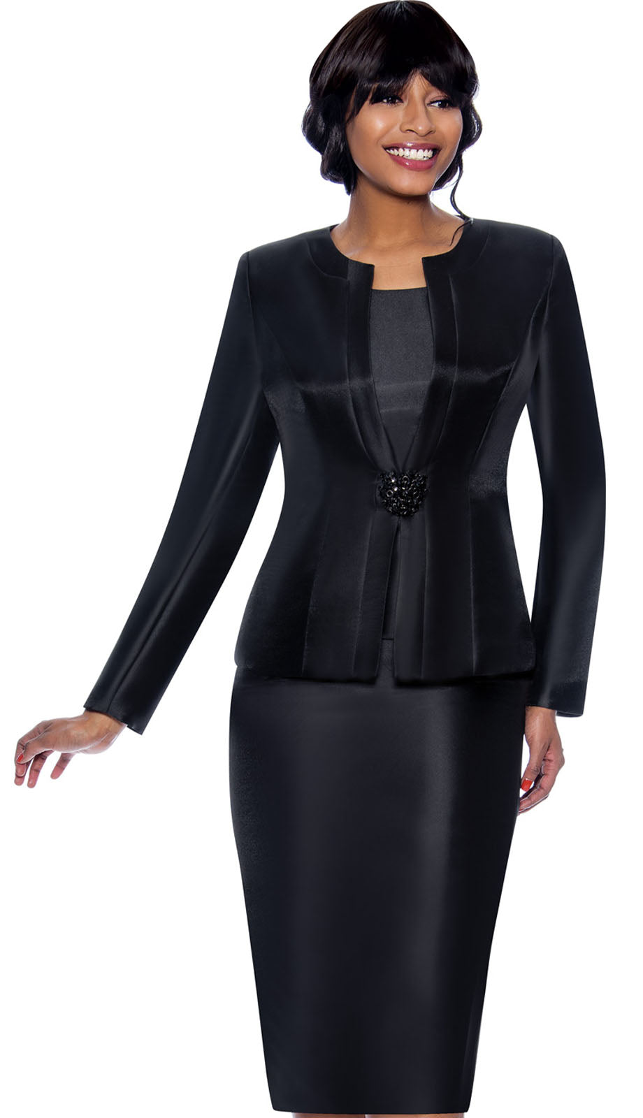 Terramina Ladies Suit 7874-BLK-CO