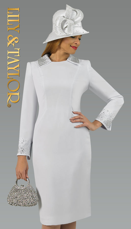 Lily And Taylor 4879-WHT