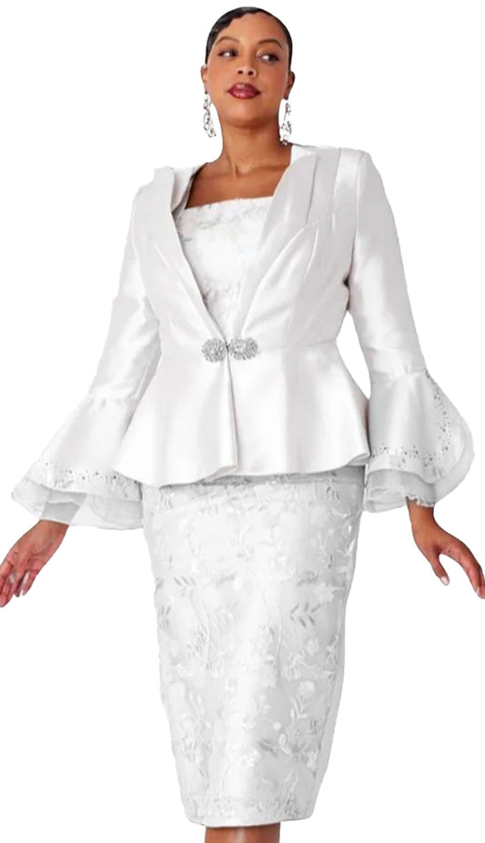 Tally Taylor 4892-WHT Church Suit