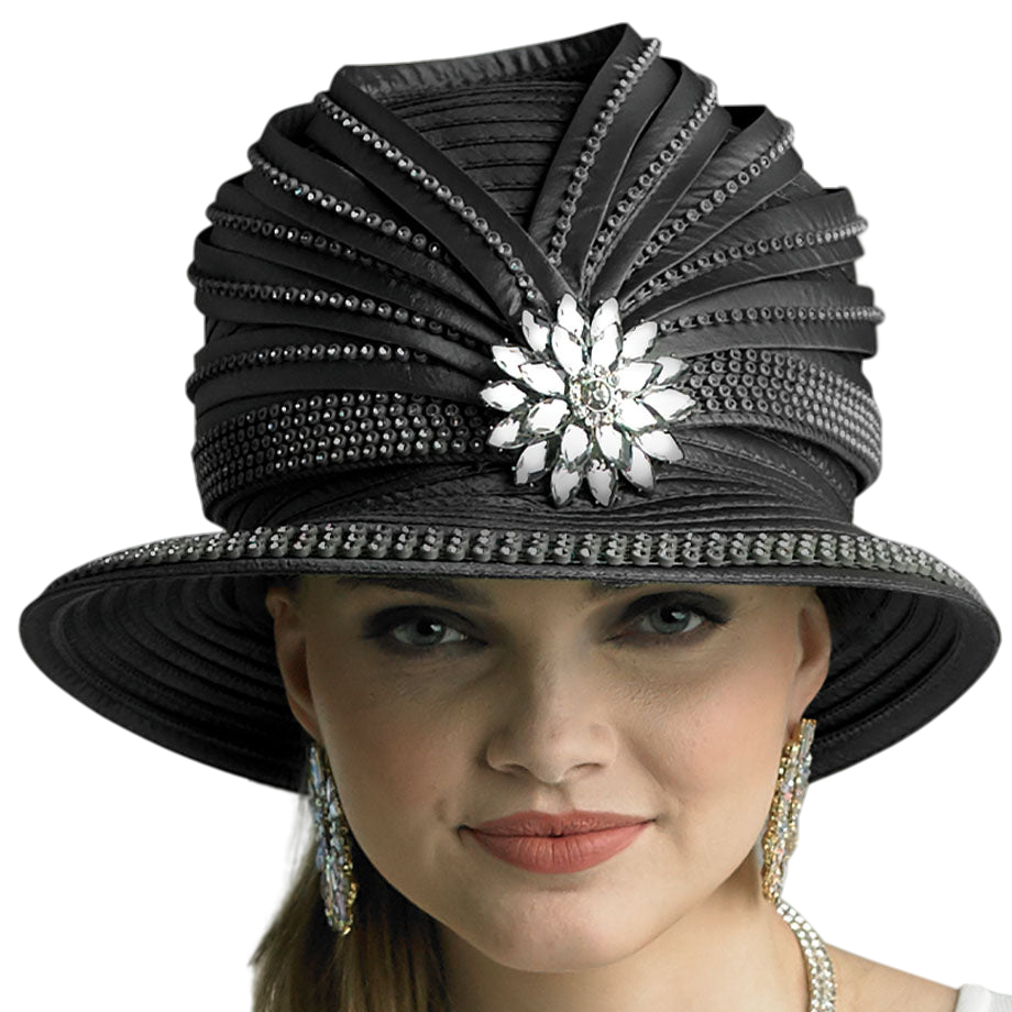 Lily And Taylor Hat H448-BLK