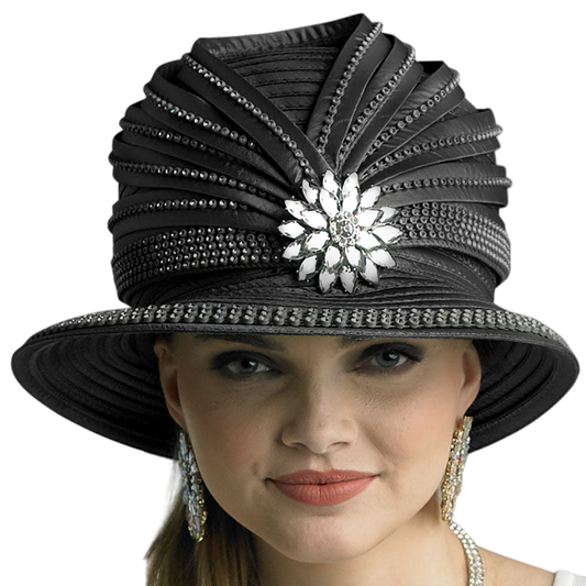 Lily And Taylor Hat H448-BLK