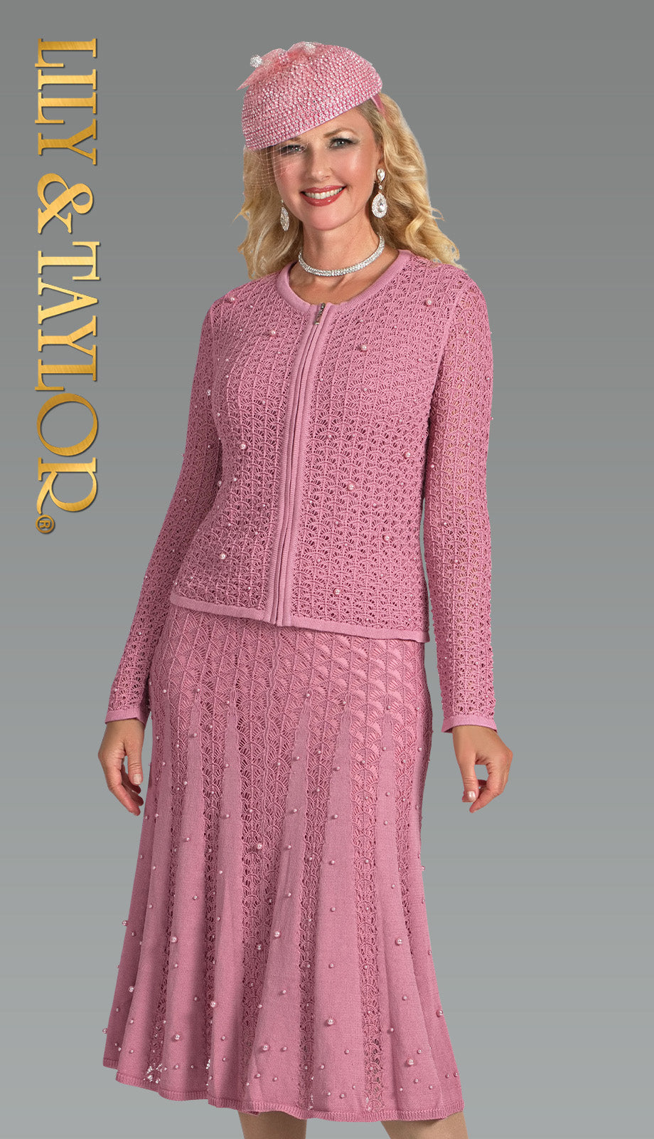 Lily And Taylor 916-MAU Church Suit