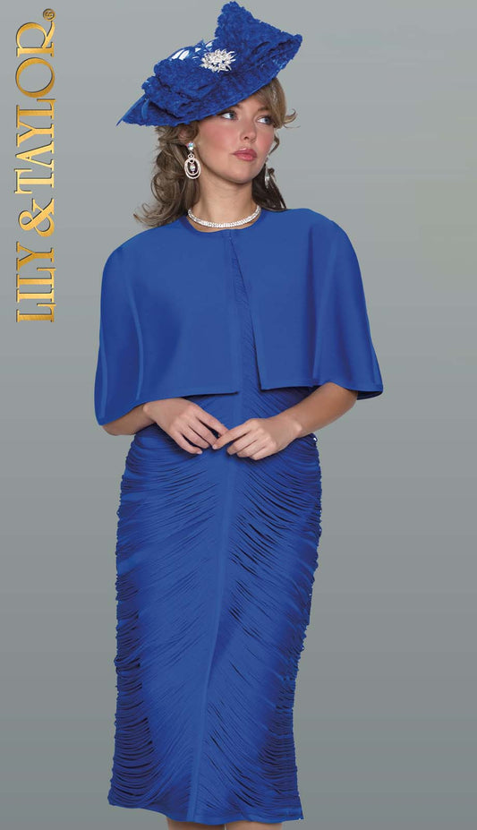 Lily and Taylor 915-RYL-QS Church Dress