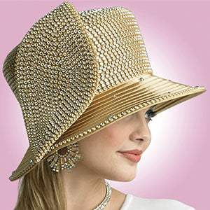 Lily And Taylor Hat H560-GLD