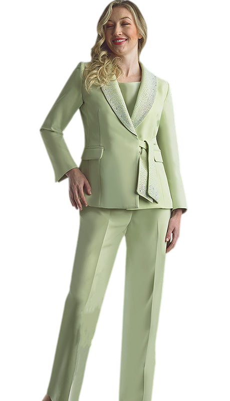 Lily And Taylor 4373-OLI Church Suit