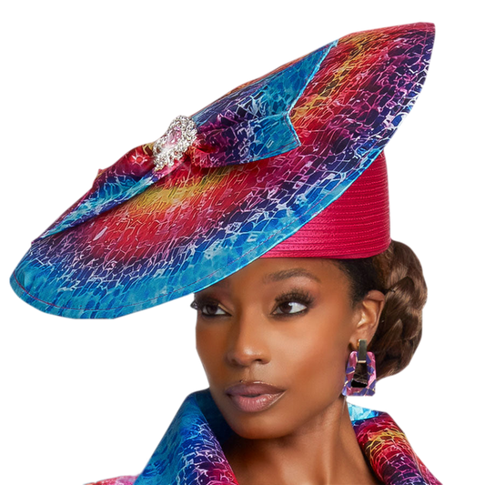 H5815-QS Donna Vinci Church Hat