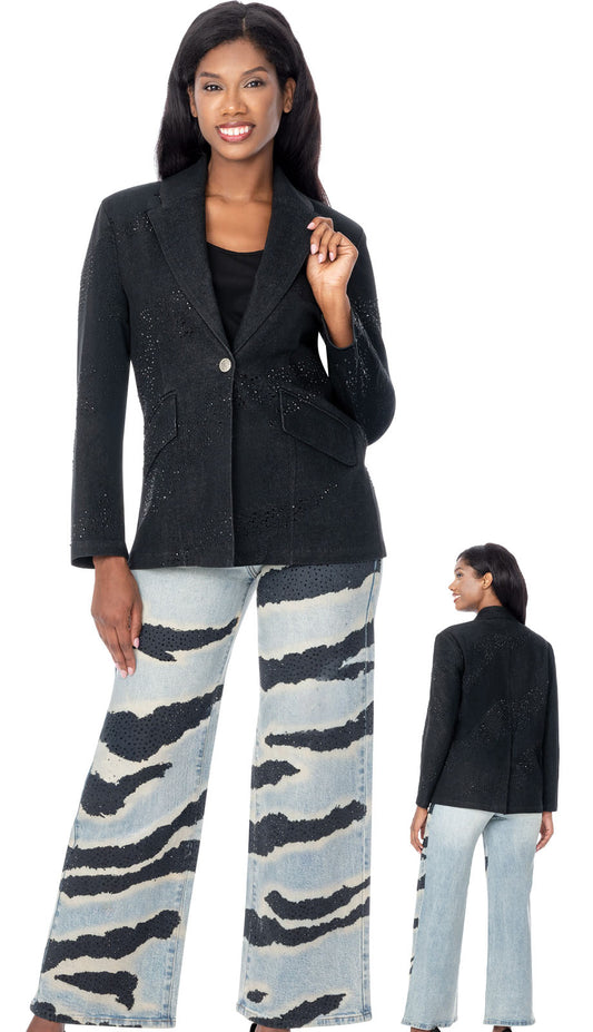 Sharz B London SBL8233 Pant Suit