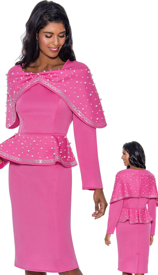 Stellar Looks SL1701-HPK-IH Unisex Church Suit