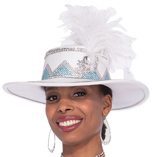 Champagne 5962-OFW-QS-HAT Church Hat