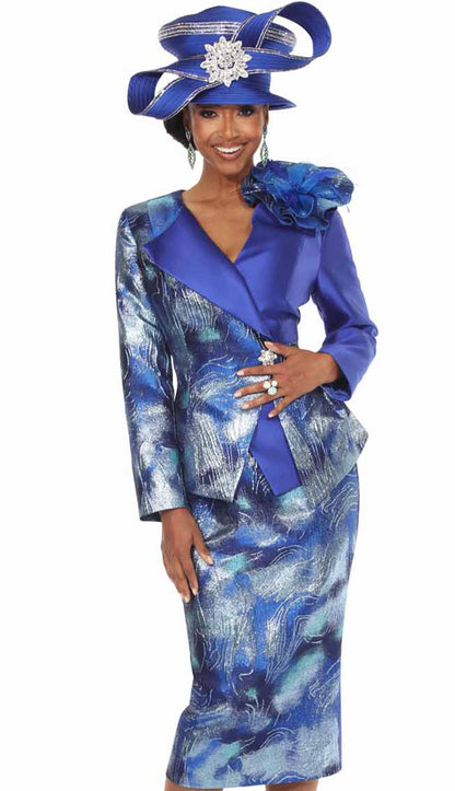 Lisa Rene 66811-H Church Suit with Hat