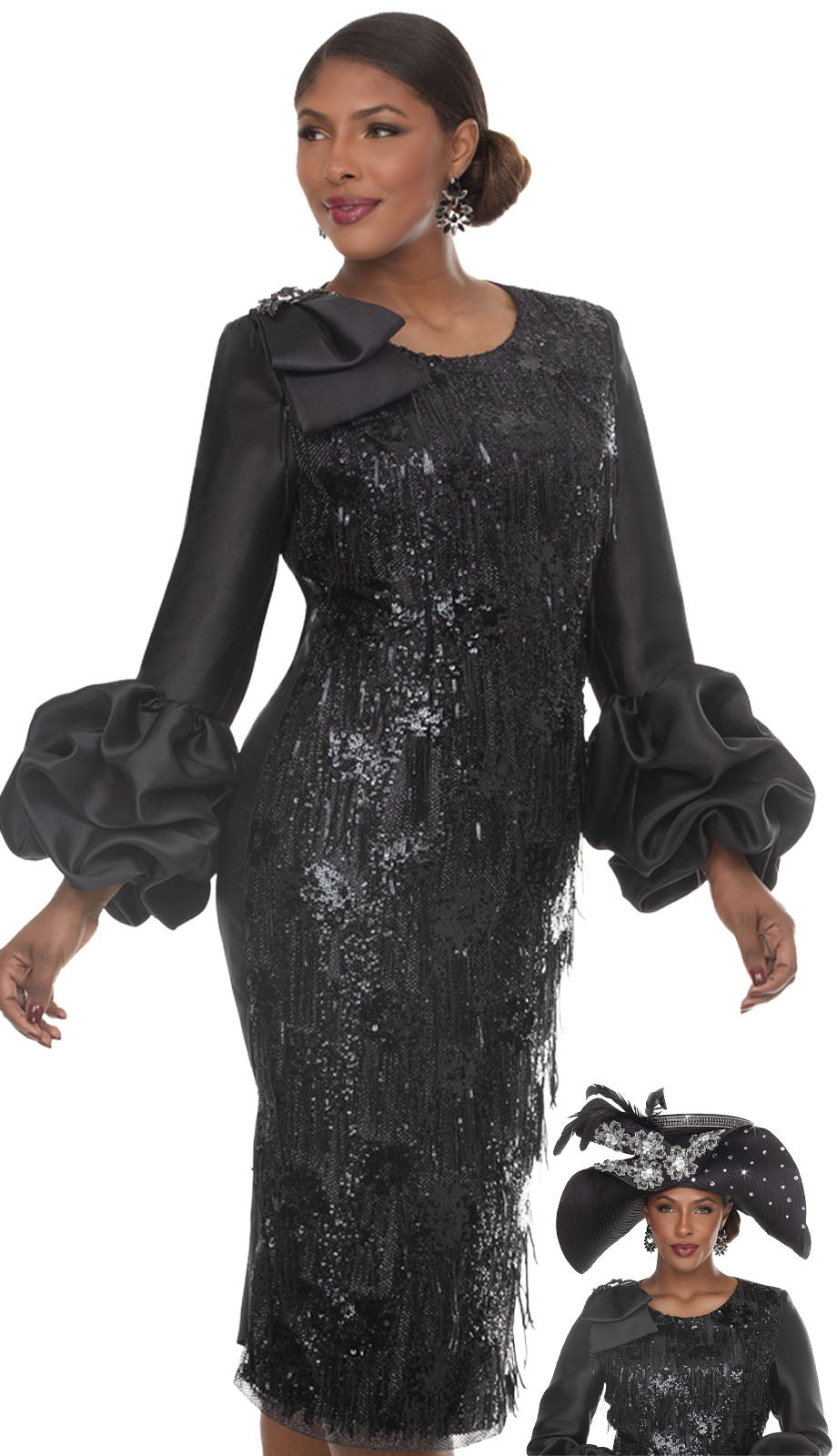 Donna Vinci 12276-QS Church Dress