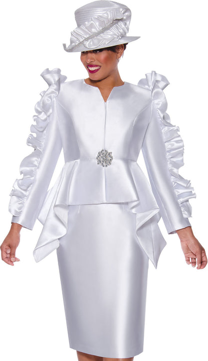 GMI 9862-WHT-IH Church Suit