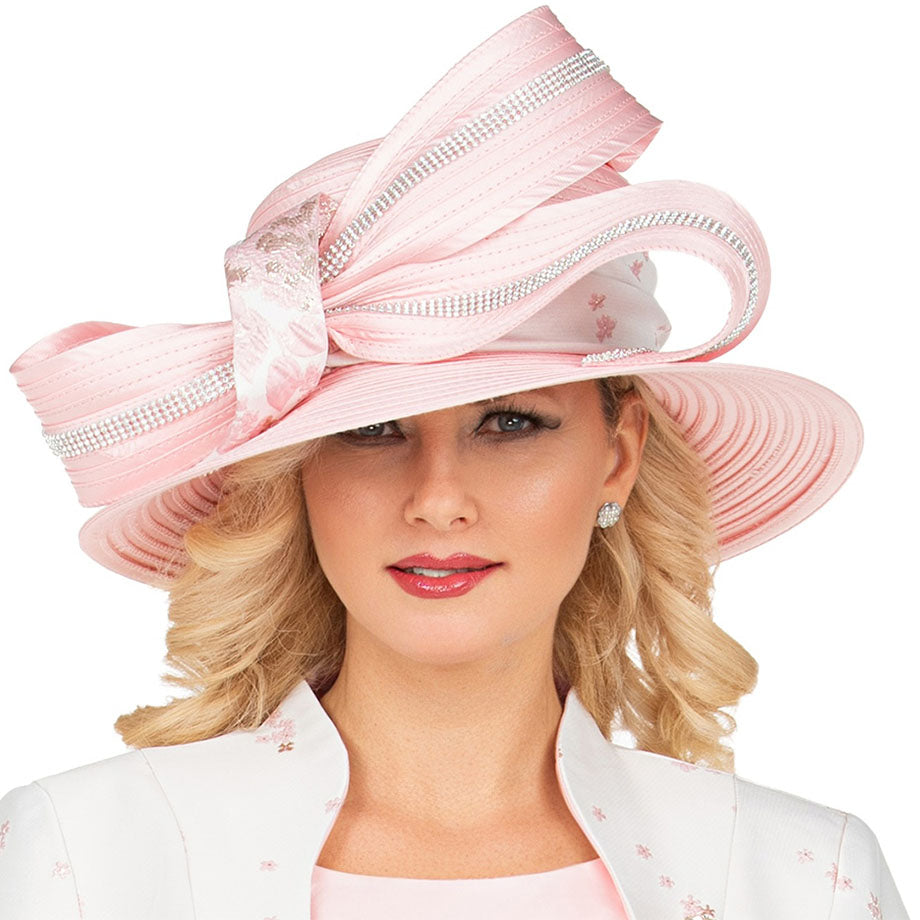 Giovanna HG1154-PNK-QS Church Hat