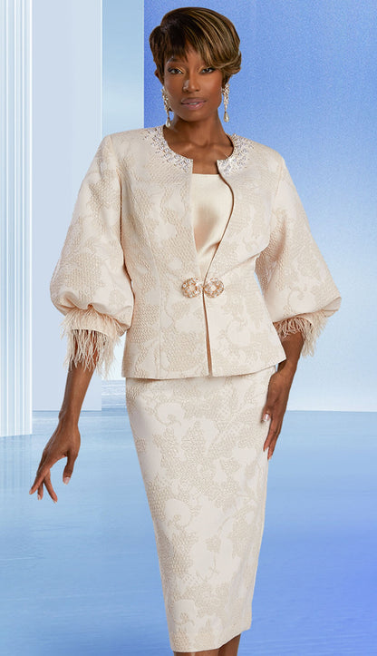 Donna Vinci 5837-IH Church Suit