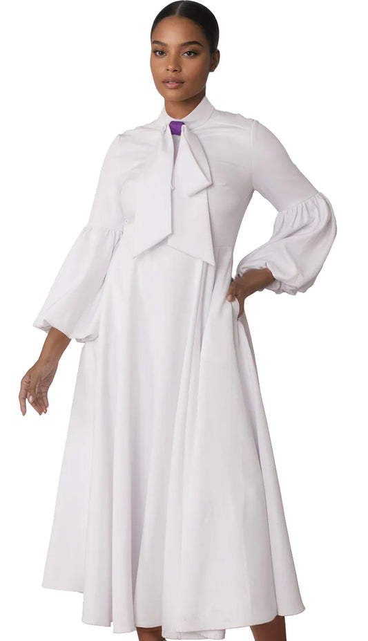 Tally Taylor 4846-WHT-QS Church Dress