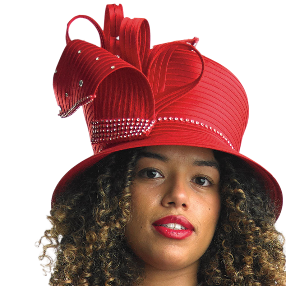 Lily And Taylor Hat H647-RED