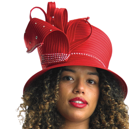 Lily And Taylor Hat H647-RED