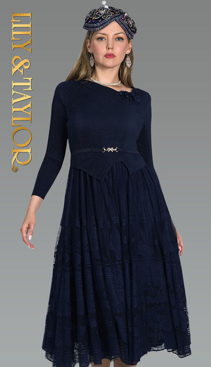 Lily And Taylor 5212-MAG Church Dress
