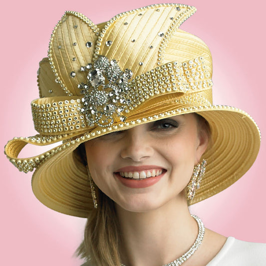 Lily And Taylor Hat H711-CANARY