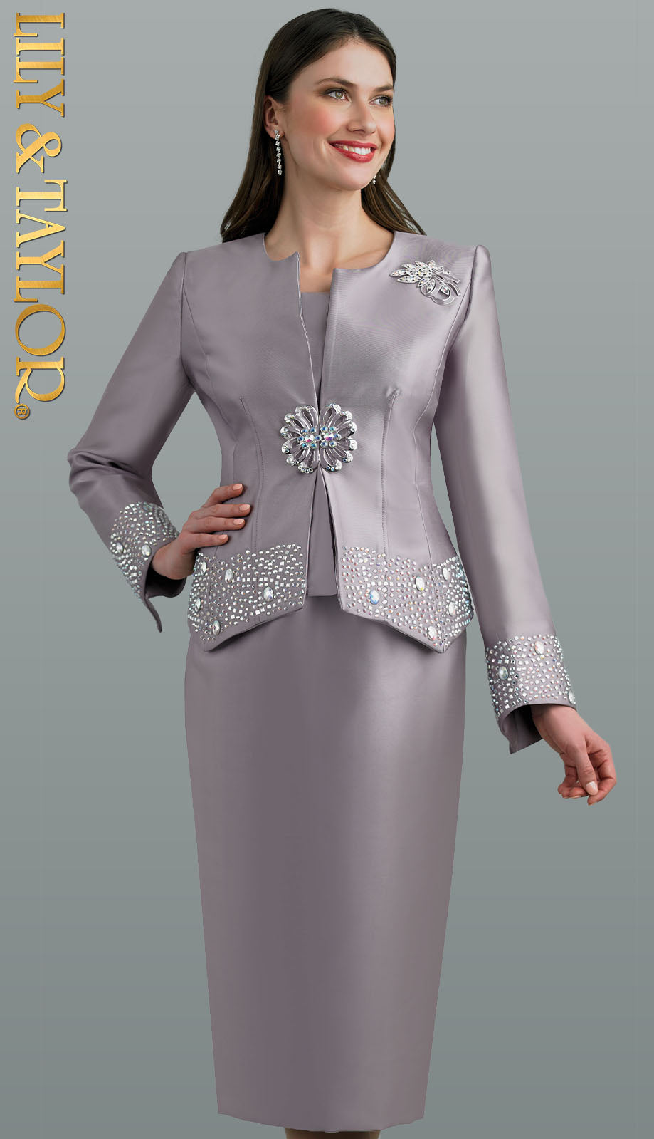 Lily And Taylor 4498-QS Church Suit