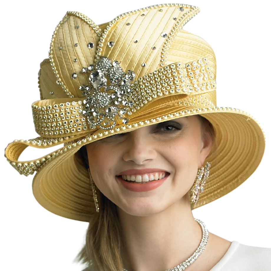 Lily And Taylor Hat H711-CANARY