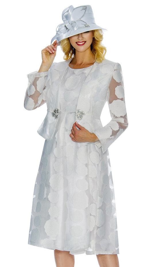 Giovanna D1345-W-CO Church Dress