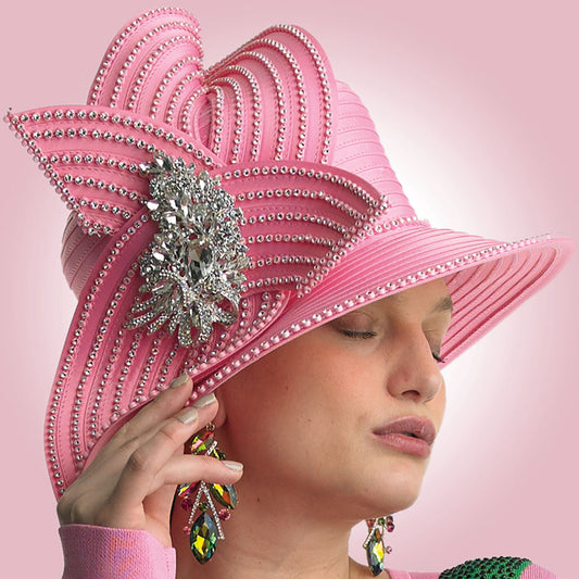Lily And Taylor H921-PNK-QS Womens Hat