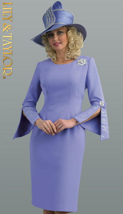 Lily And Taylor 4625-LAV-QS First Church Dress