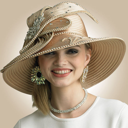 Lily And Taylor Hat H927-GLD