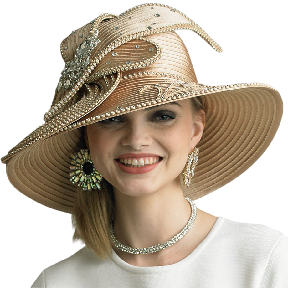 Lily And Taylor Hat H927-GLD