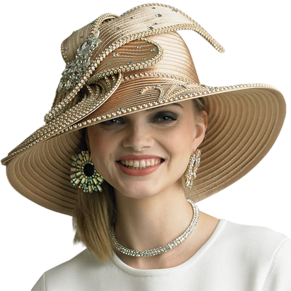 Lily And Taylor Hat H927-GLD