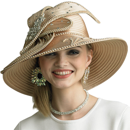 Lily And Taylor Hat H927-GLD