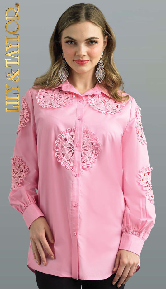 Lily and Taylor S101 Blouse