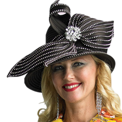 Lily And Taylor H941-BRN Church Hat