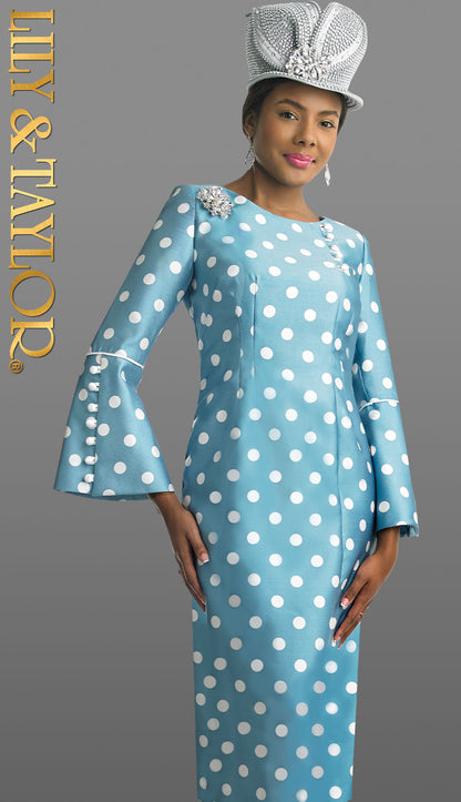 Lily And Taylor 4816-STB-QS Ladies Church Dress