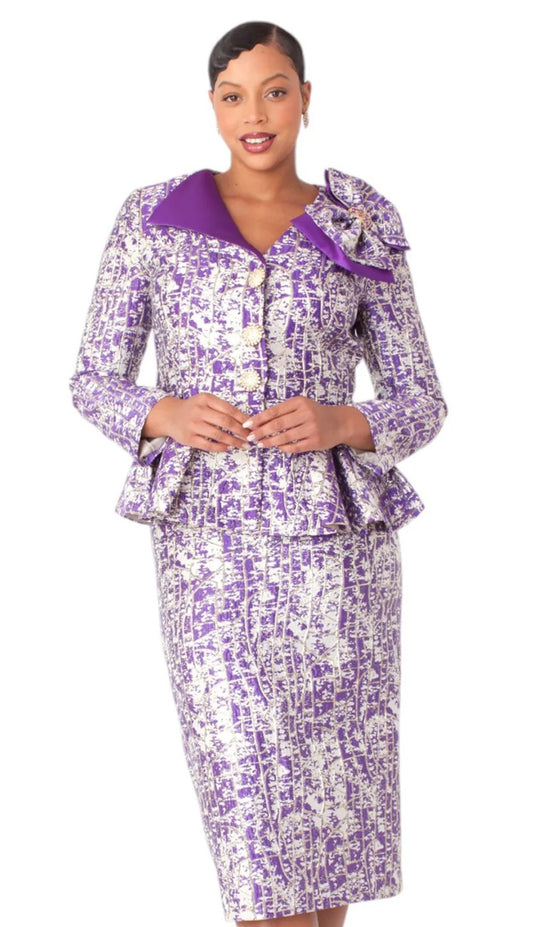 Tally Taylor 4891-PUR Church Dress