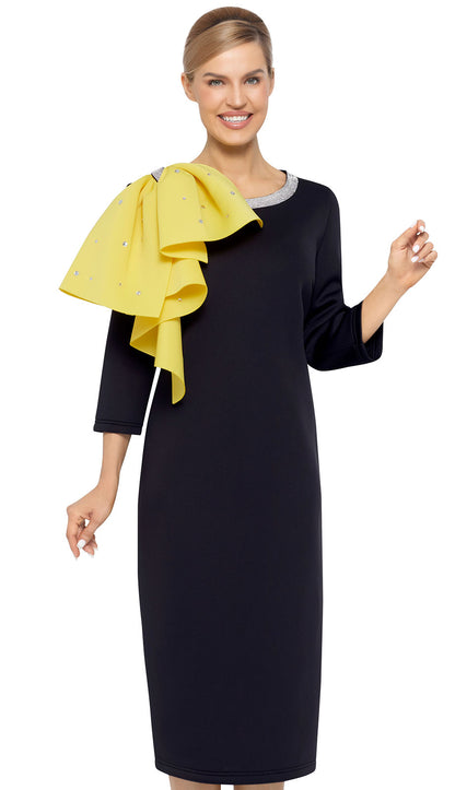 Nina Nischelle 3666-BLK Church Dress