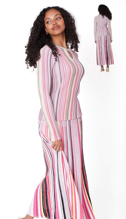 Kayla By Tally Taylor 51015-PNK Church Suit