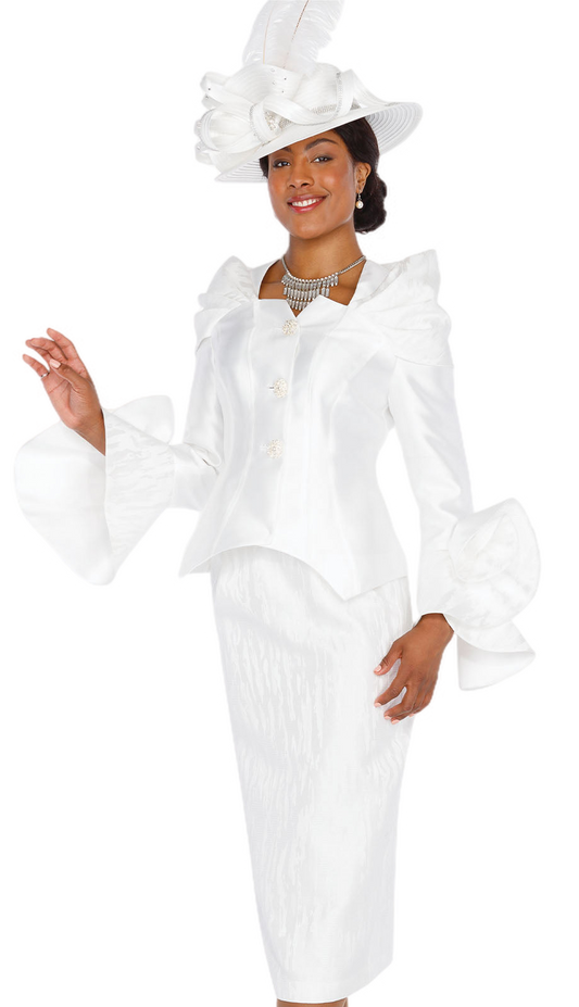 Aussie Austine 5889-WHT Church Suit