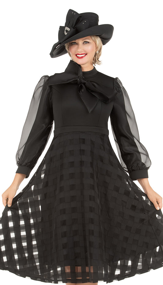 Giovanna DP2403-BLK Womans Church Dress