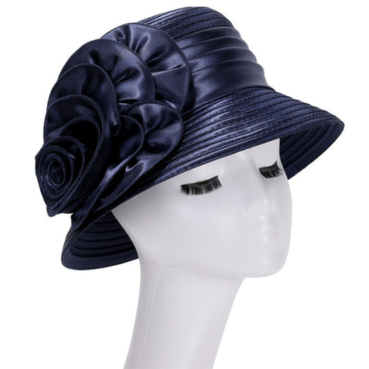 Giovanna HR935-NVY Church Hat
