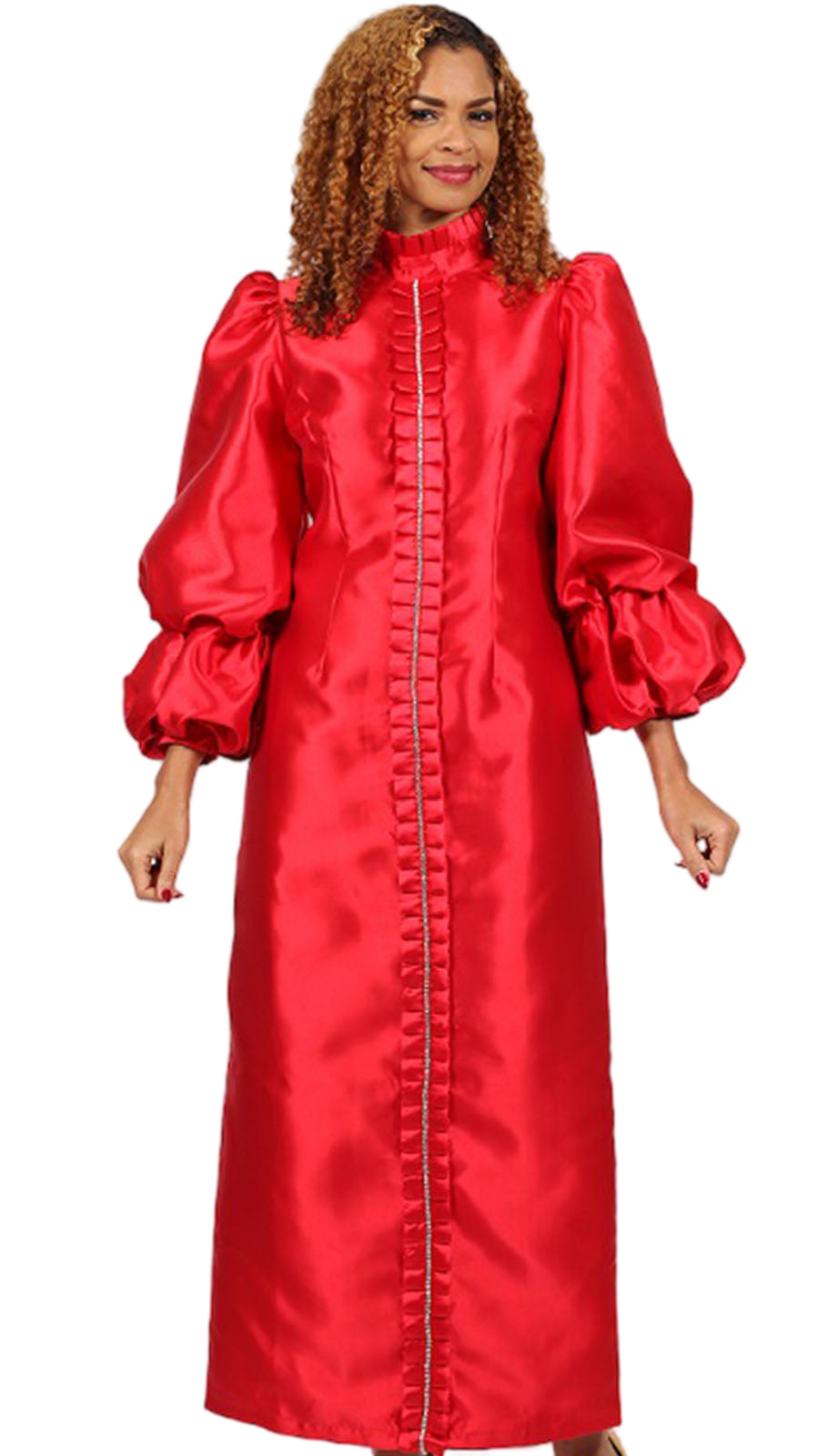 Diana Couture 8970-RED Church Dress