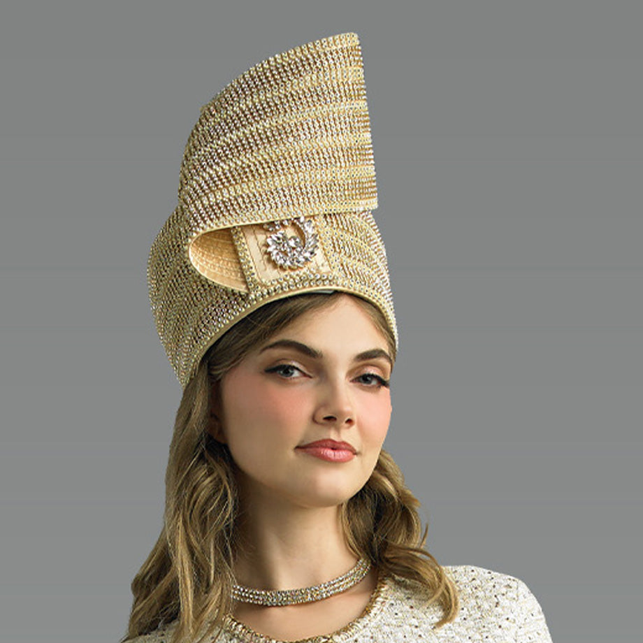 Lily And Taylor H140-CPN Church Hat