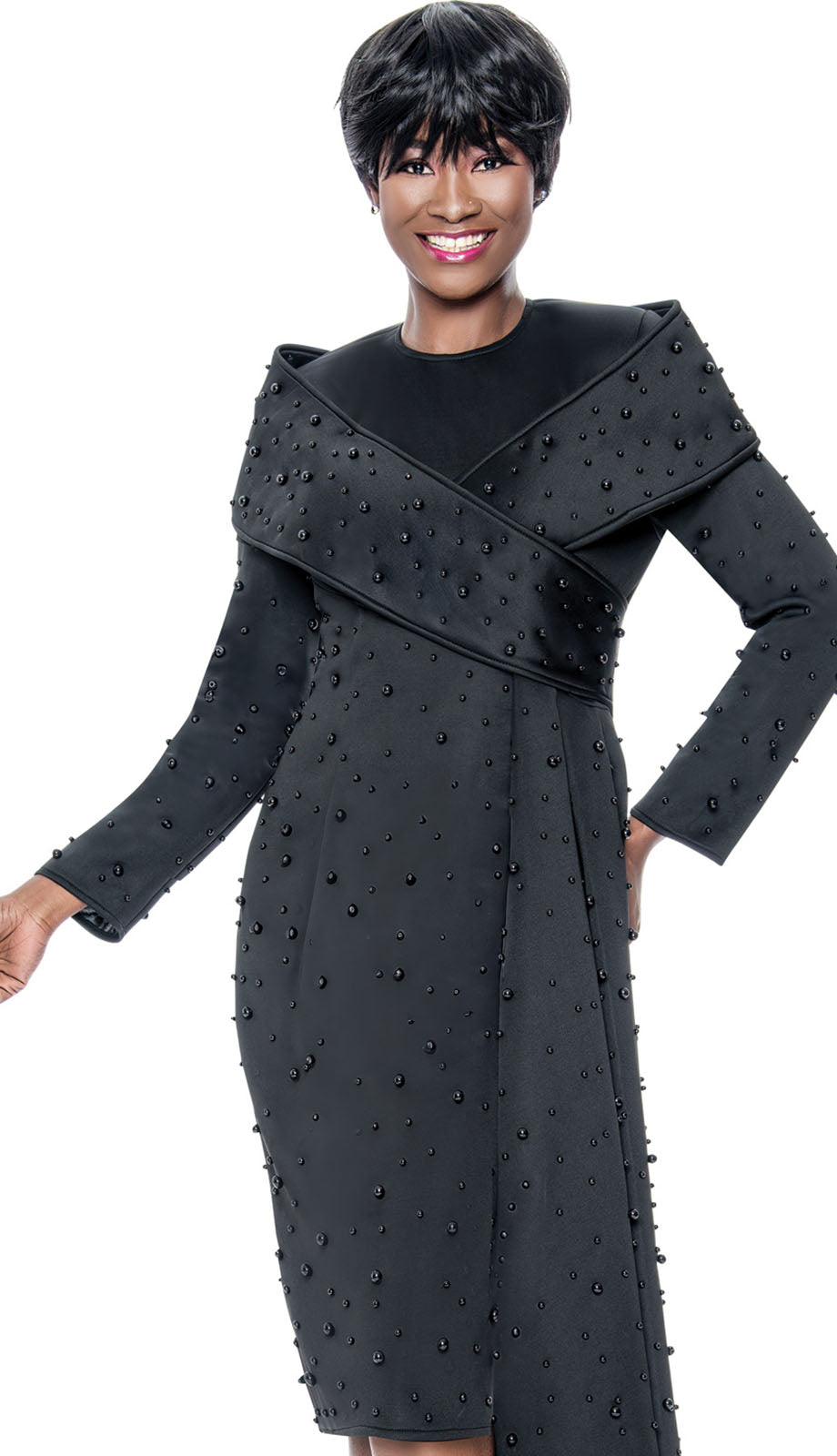 Terramina 7111-BLK-CO Church Dress