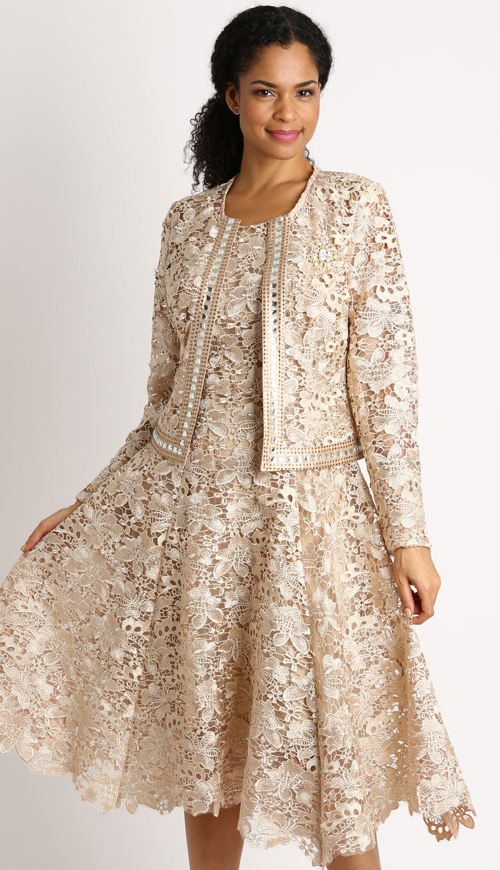 Diana Couture 8190-CH-CO Church Dress