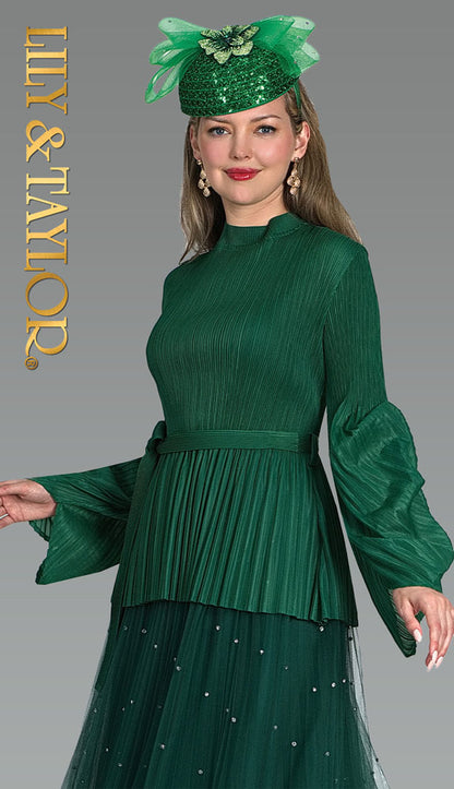 Lily And Taylor 5174-RED Church Suit